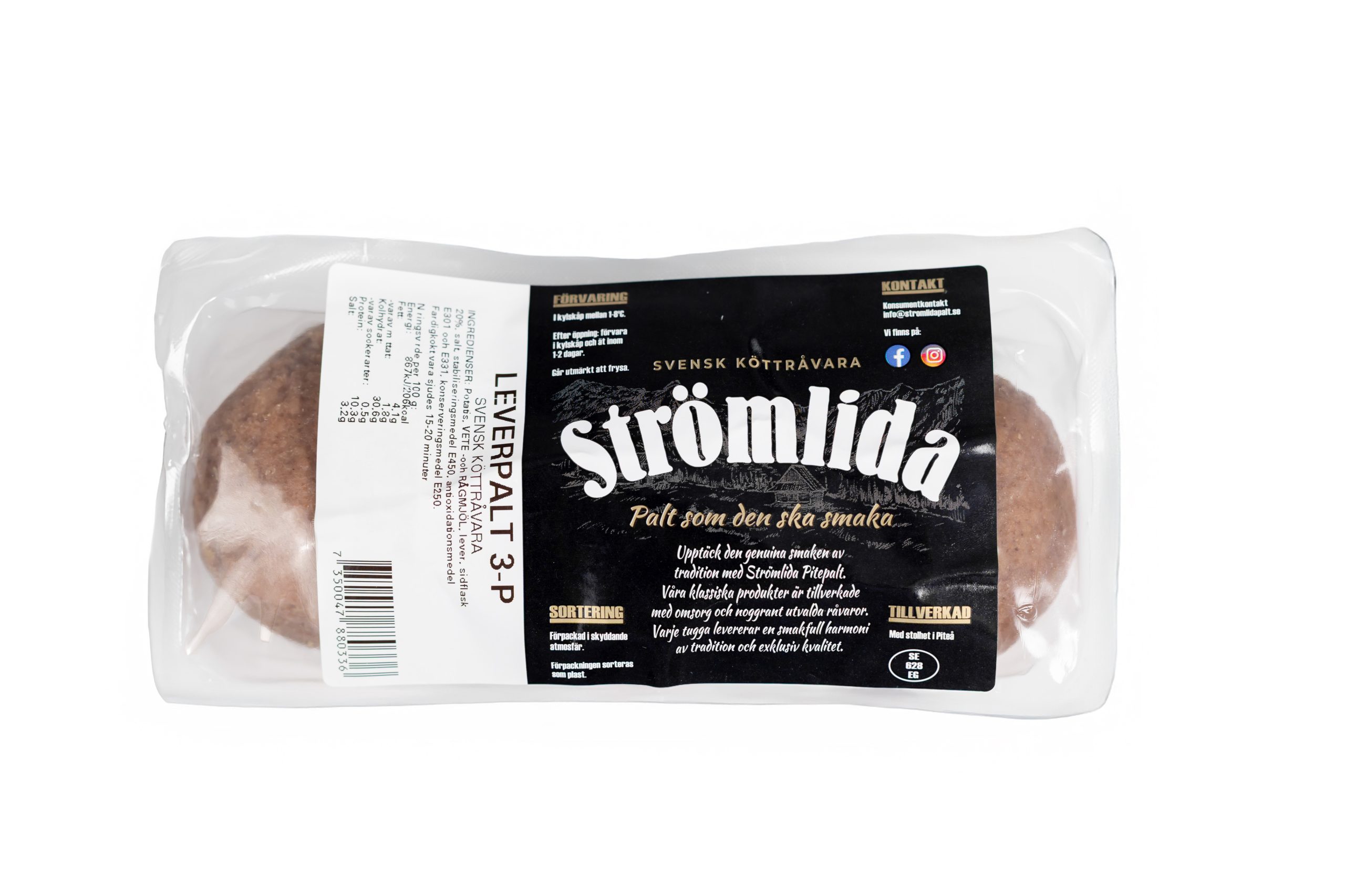Strömlida Leverpalt 3-pack