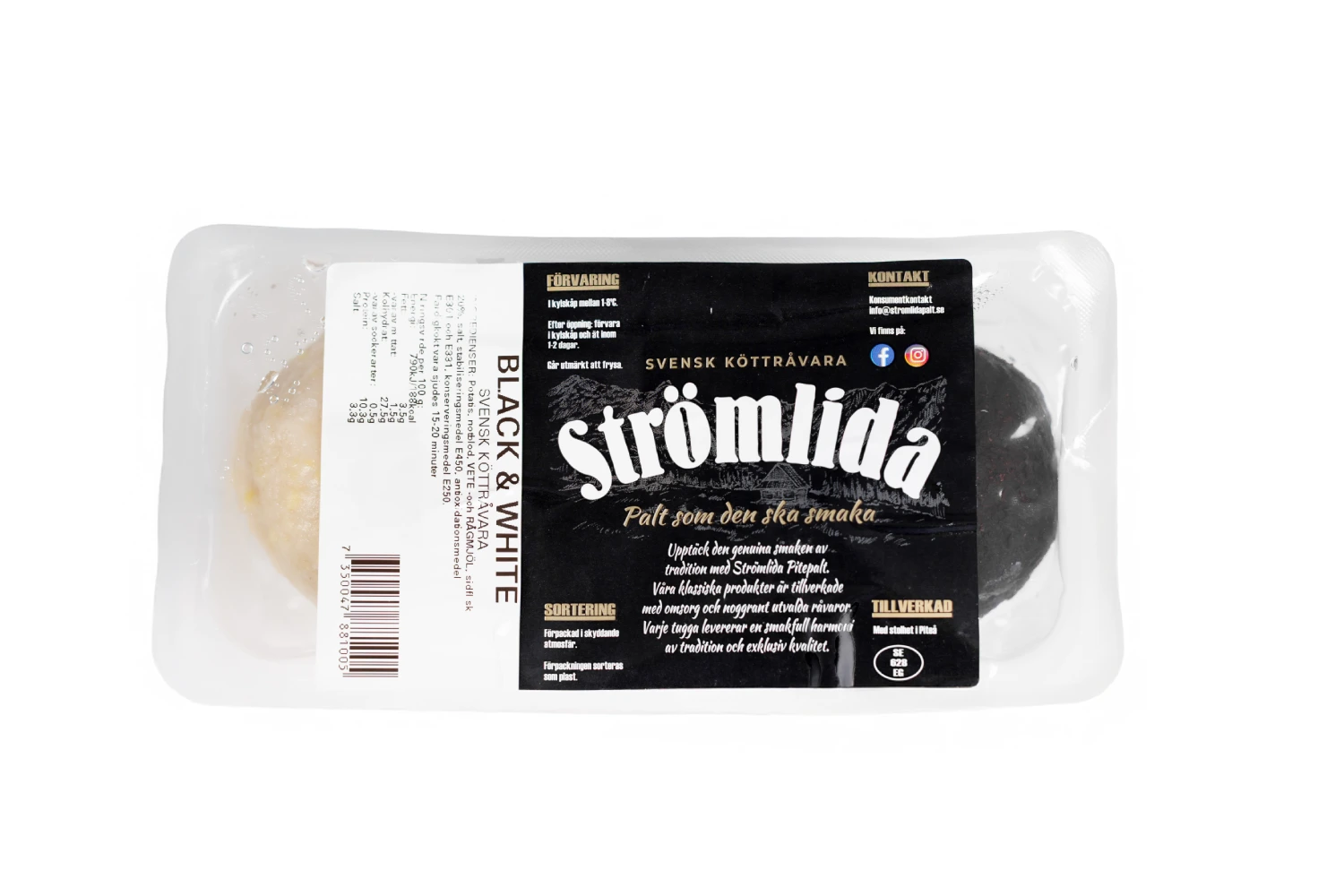 Blodpalt och palt Blodpalt och palt i 2-pack